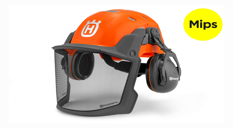 Husqvarna-metsätyökypärä, Technical Mips, Oranssi - Kypärät, kasvo- ja kuulosuojaimet - 537644801 - 1