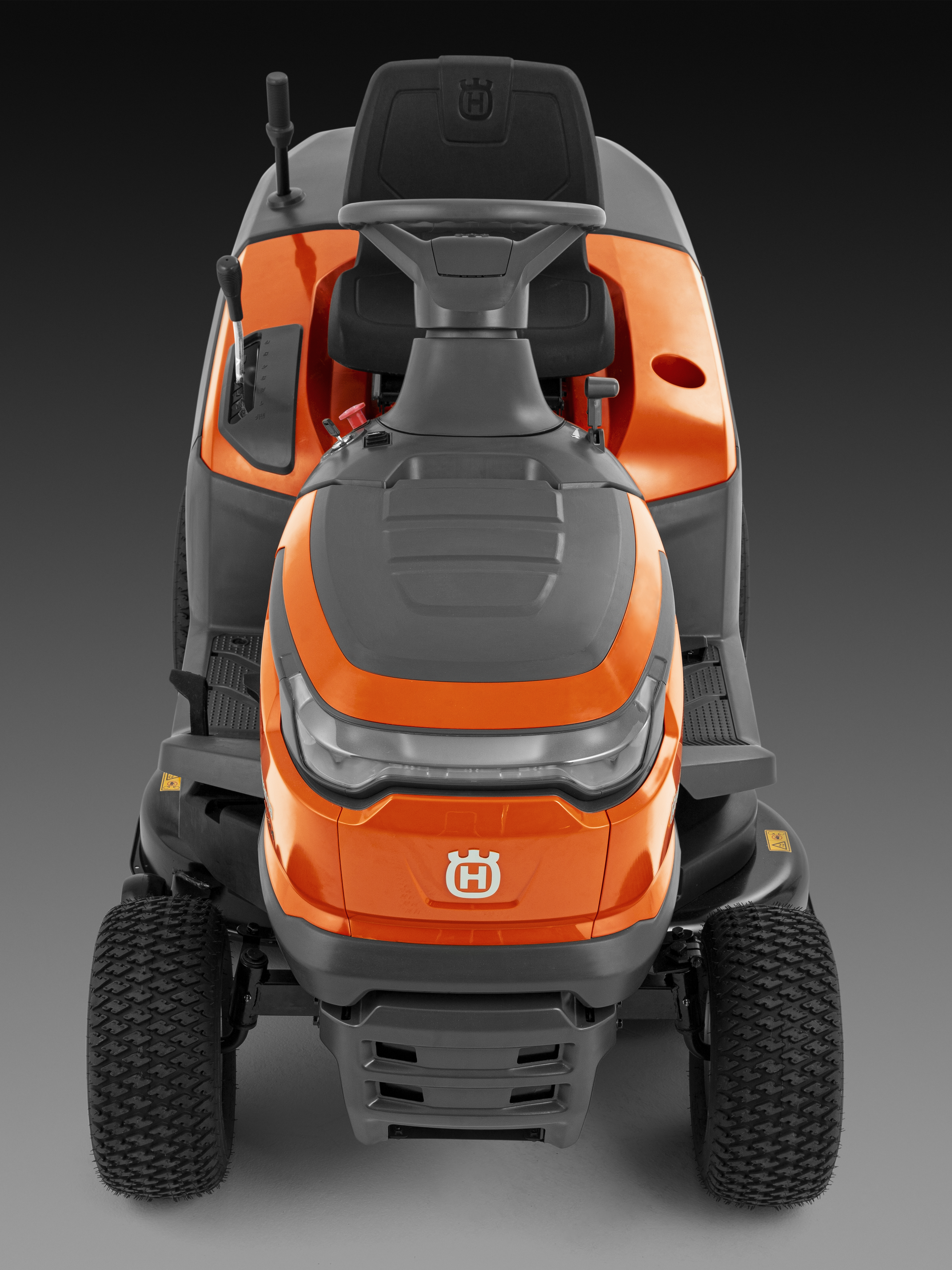 Control levers on one side