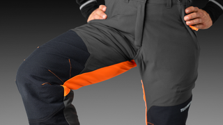 Esitaivutetut polvet, Tekniset housut Naiset