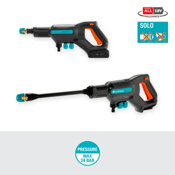 Nettoyeur Haute Pression Gardena AquaClean 24/18V P4A – Sur Batterie, 24 Bars, 250 l/h - vue 7