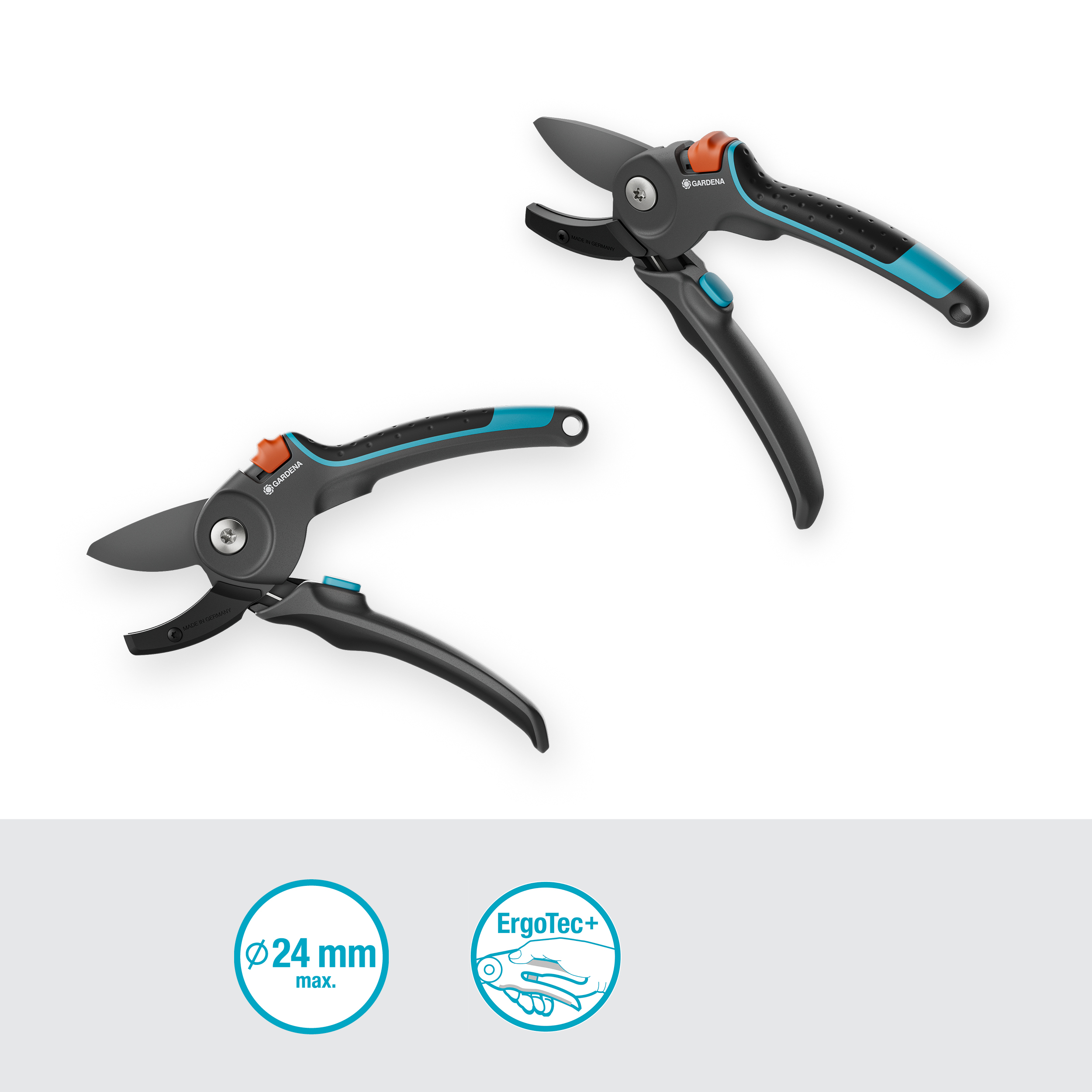 Secateurs PremiumCut Pro​ Dry Wood, Anvil, 24 mm cutting diameter