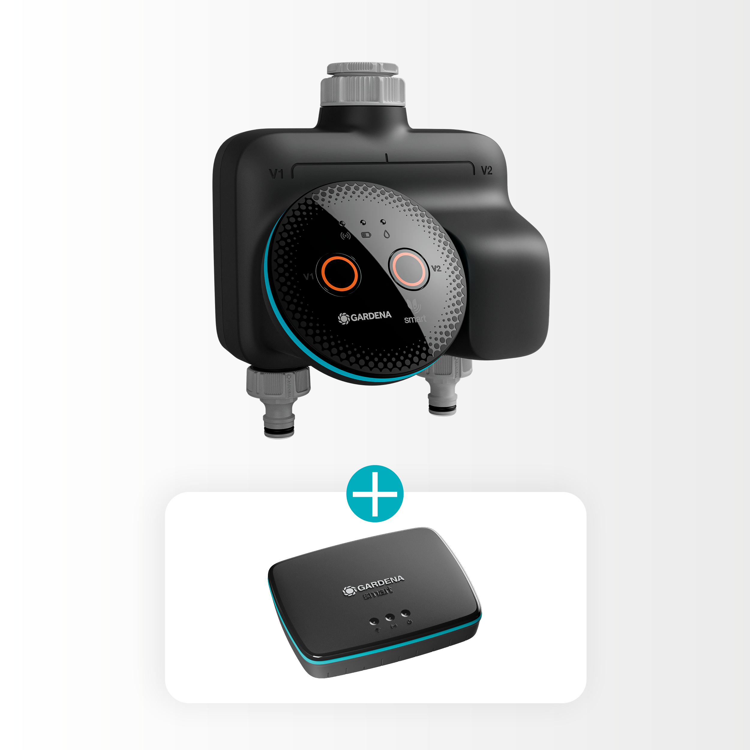 smart Dual Water Control Set, Bew&auml;sserungssteuerung; smart