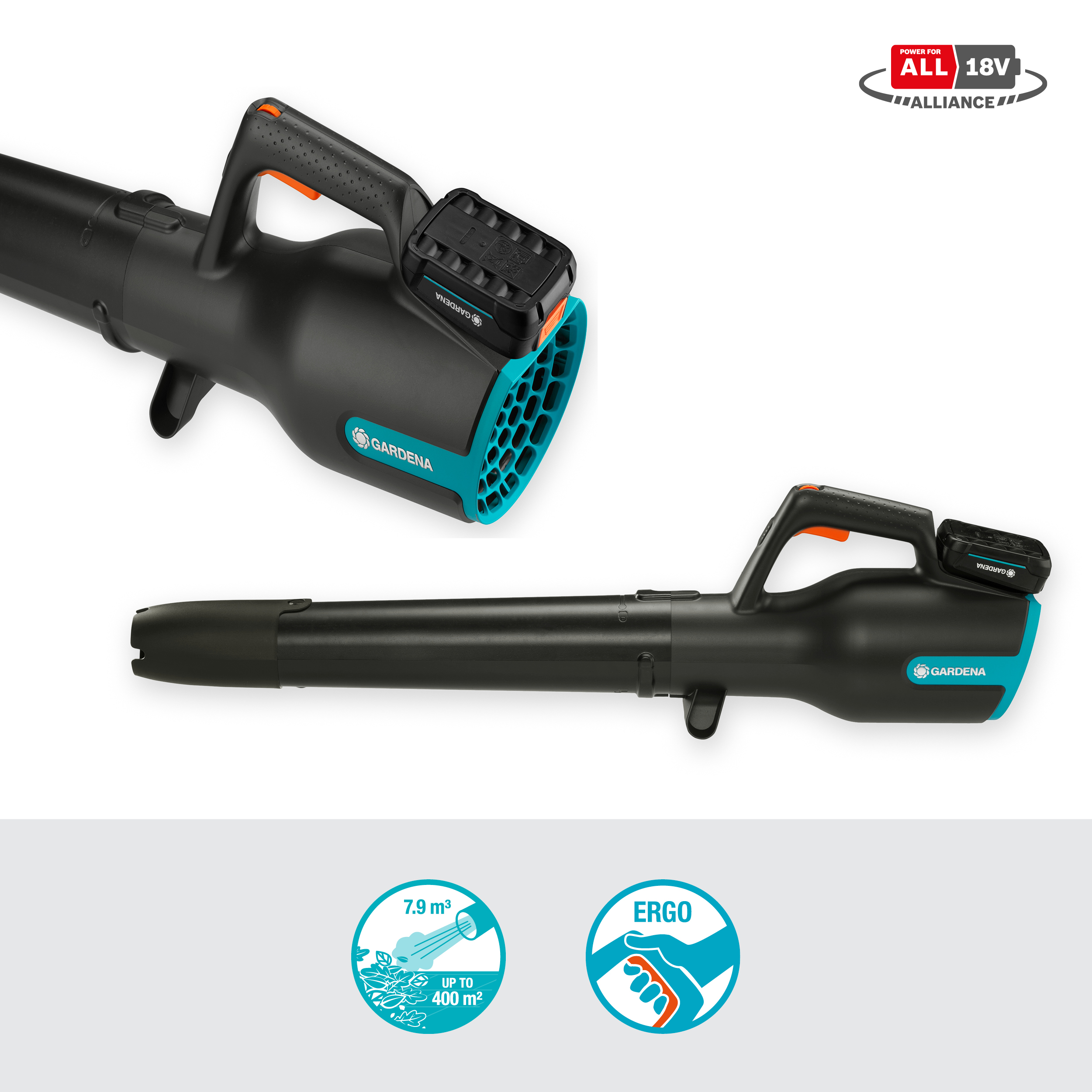 Ak&uuml;l&uuml; &Uuml;fleyici PowerJet 18V P4A Kullanıma Hazır Set