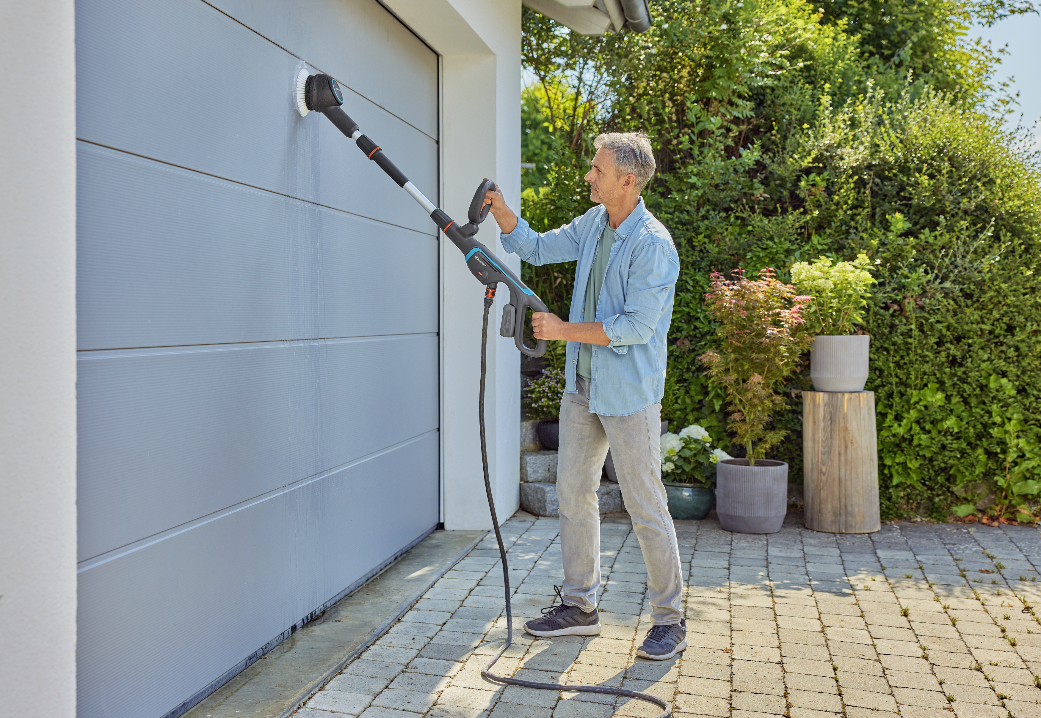 Baterijski čistač AquaBrush - Univerzalni 04/18V P4A - komplet