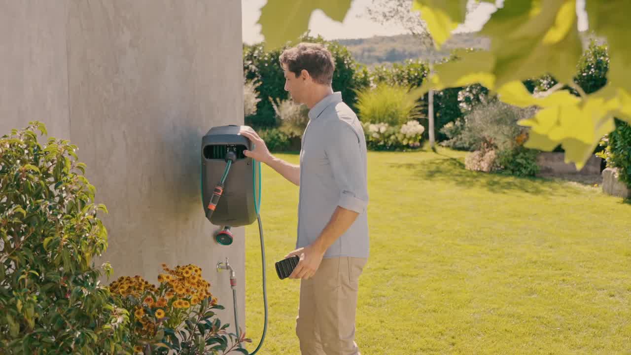 mineneページ Akumulatorowy bęben naścienny PowerRoll XXL bez akumulatora