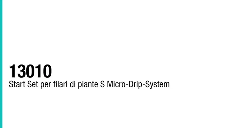 Micro-Drip-System 13010-B-2022-IT
